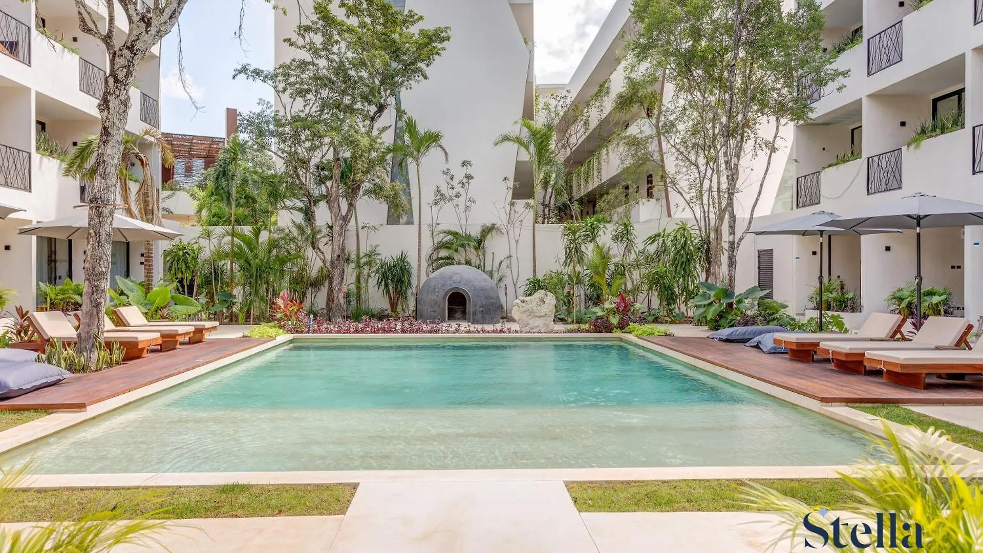 Xibalba Luxe Community With Pool And Gym 5Min To Beach Tulum Apartment